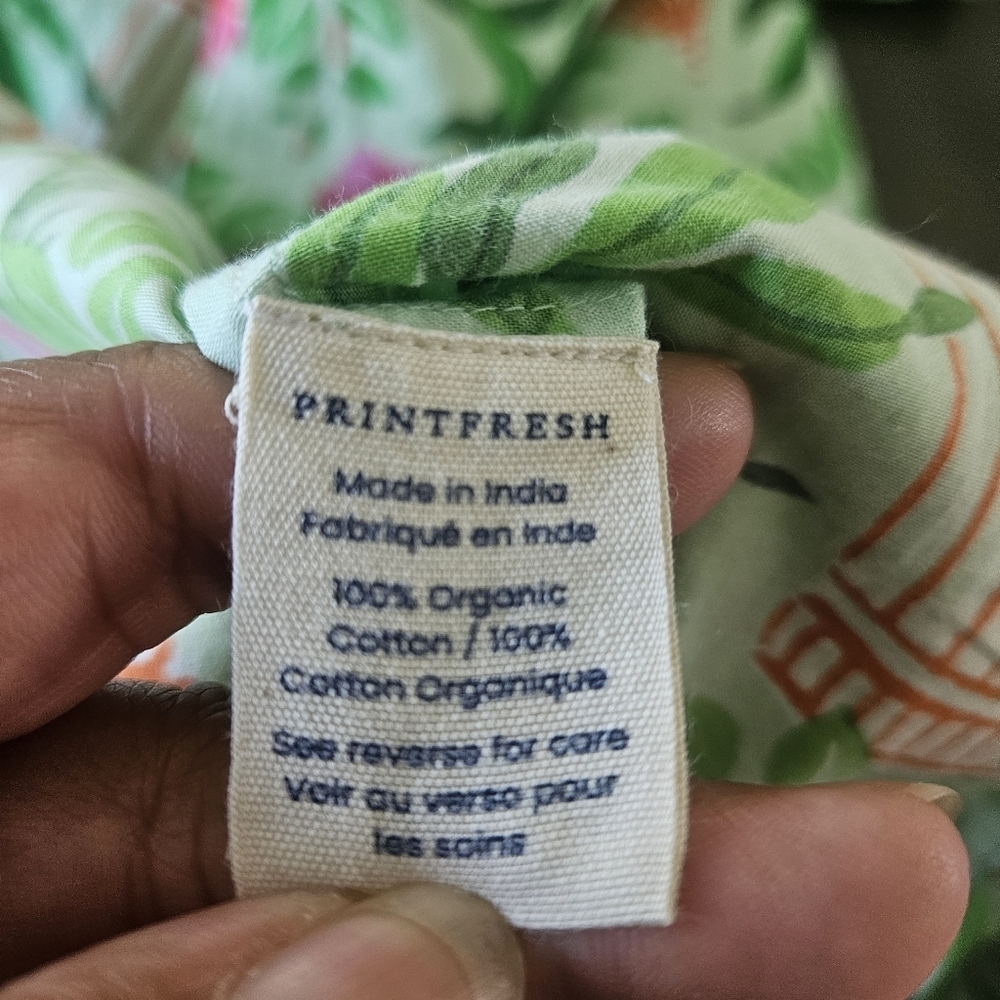 Printfresh Birds of a Feather Cropped Pajama Pants In Kiwi Slice - Picture 13 of 13